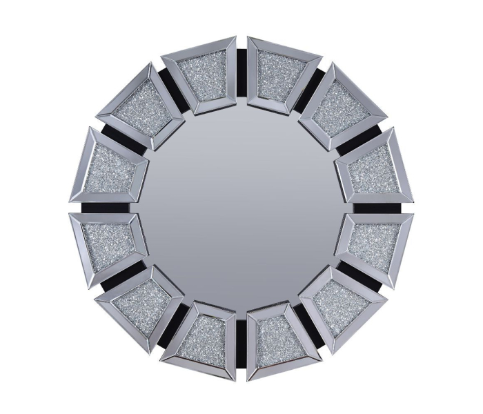 Nowles - Wall Decor - Mirrored & Faux Stones
