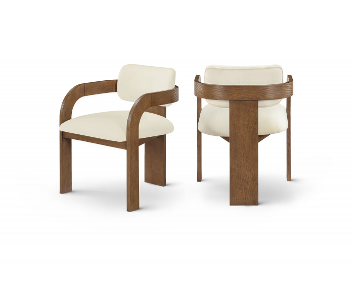 Cedra - Velvet Performance Fabric Upholstered Dining Chair (Set of 2)