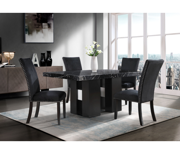 D03 Dining Table And Four D03 Dining Chairs