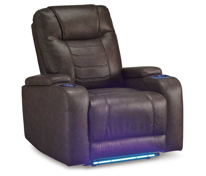 Schooner Rocks - Umber - Power Recliner / Adj Headrest