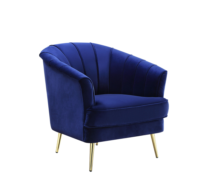 Eivor - Chair - Blue Velvet