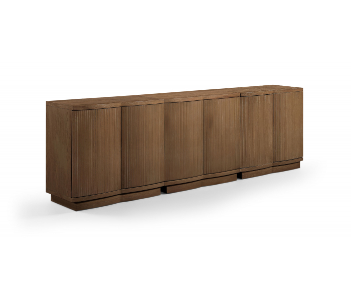 Aveline - 3 Piece Sideboard / Buffet - Brown - Dark Brown