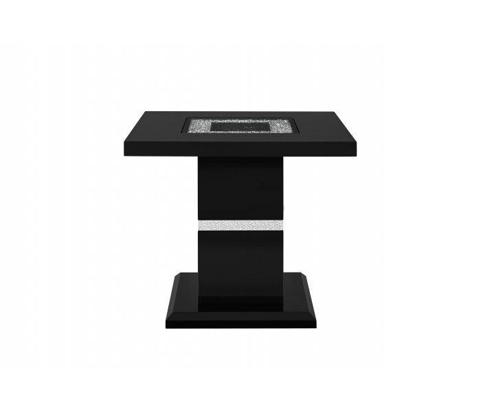 Monaco - End Table - Black, 26"