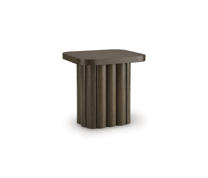 Darimore Rectangular End Table Burnished Brown, 21.75"