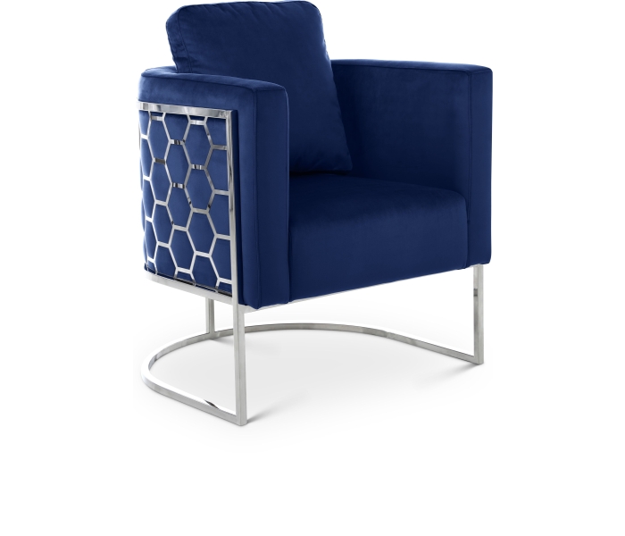 Casa - Chair - Navy - Fabric