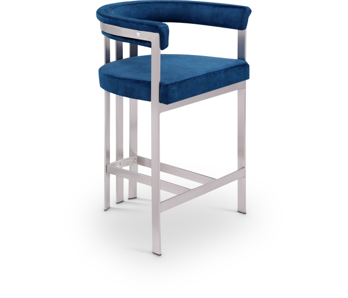 Marcello - Counter Stool (Set of 2) - Navy