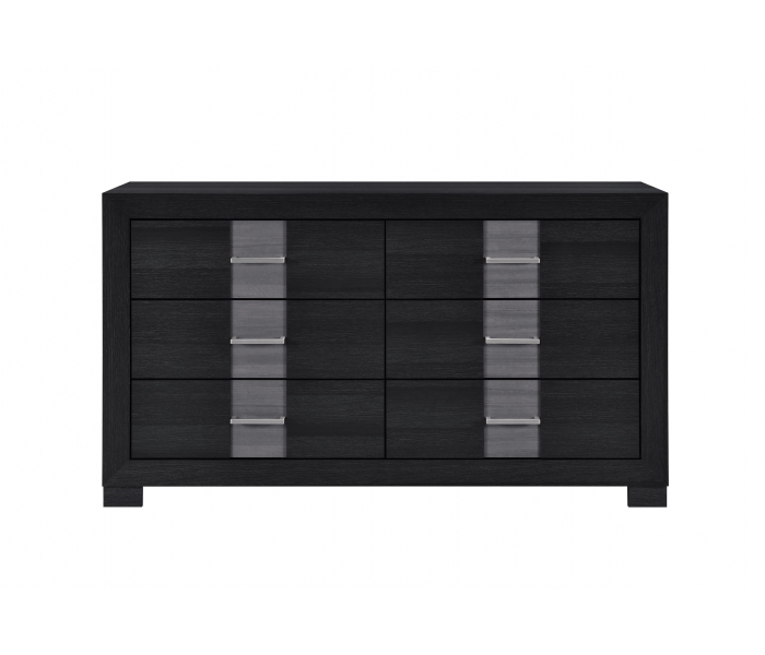 Optimus - Dresser - Black / - Black, 58.46" Wide