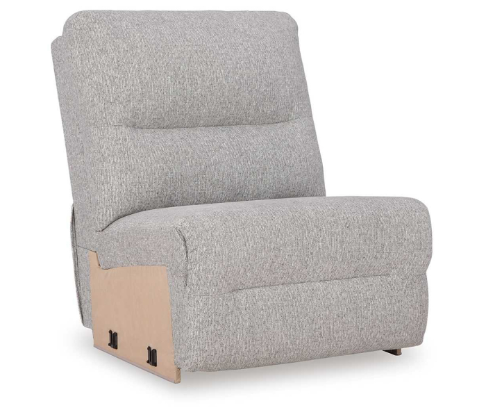 Acklen Place Armless Chair Pewter, 31"