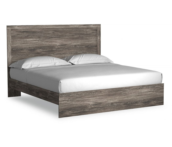 Ralinksi - King Panel Bed - Gray