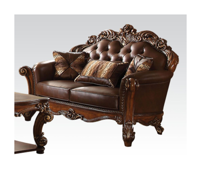 Vendome - Loveseat - Cherry PU & Cherry