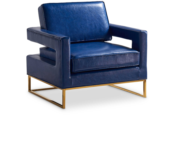 Amelia - Accent Chair - Navy