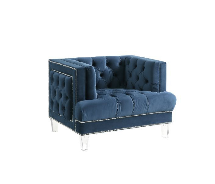 Ansario - Chair - Blue Velvet