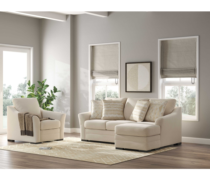 Lango 2 Pc. Sofa Chaise, Chair Jute