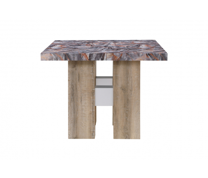 D04 - Bar Table - Lava / Natural - Dark Gray, 48"
