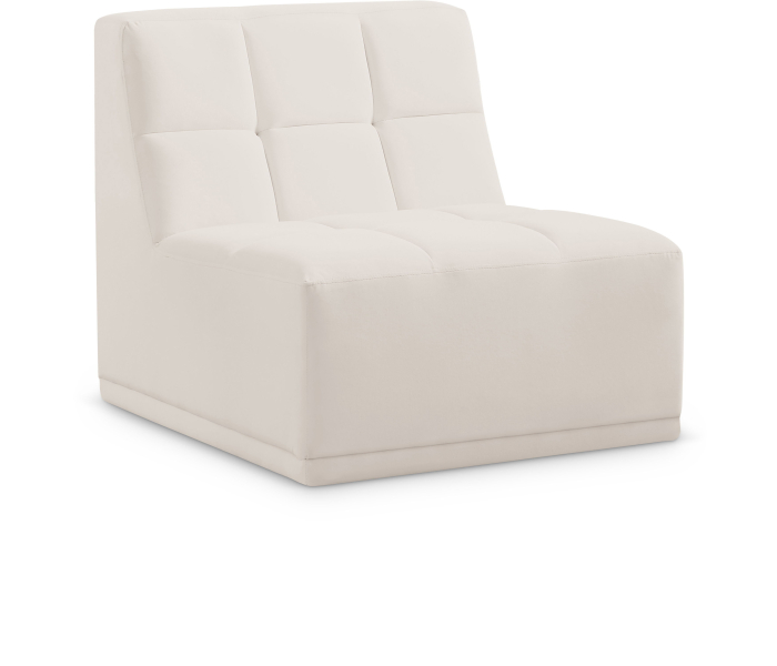 Relax - Armless Chair - Cream, 30"