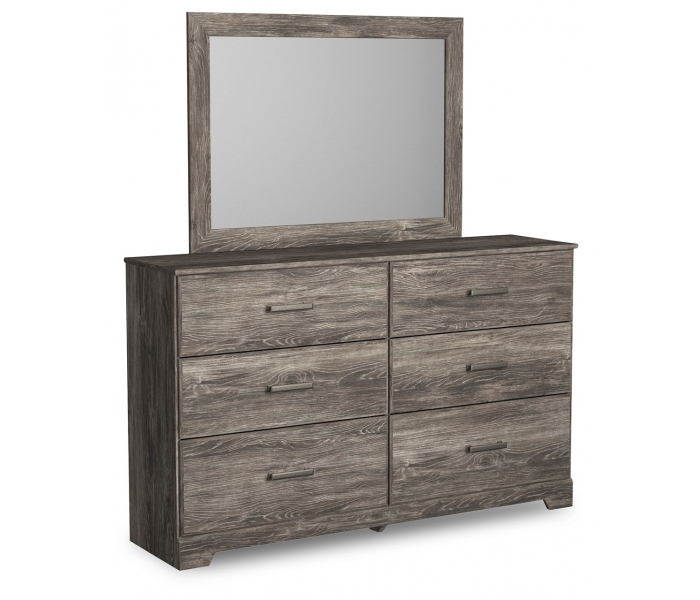 Ralinksi Dresser, Mirror Gray, 59.5" Wide