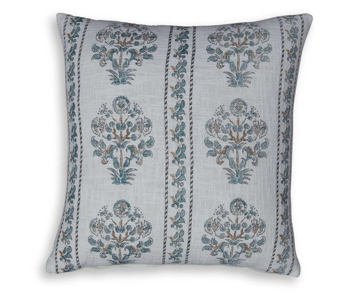 Paulmour - Ivory / Green / Brown - Pillow (Set of 4)