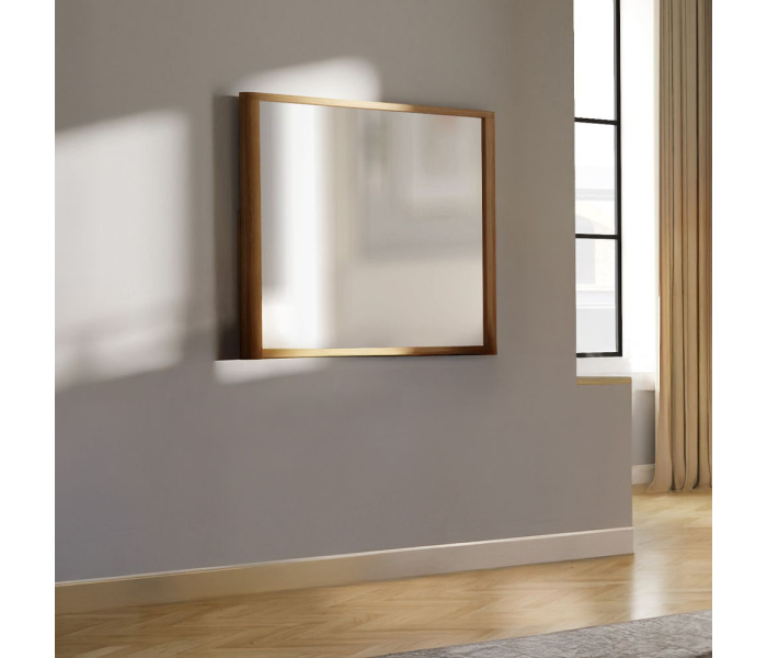 Zoey - Mirror - Oak - Light Brown