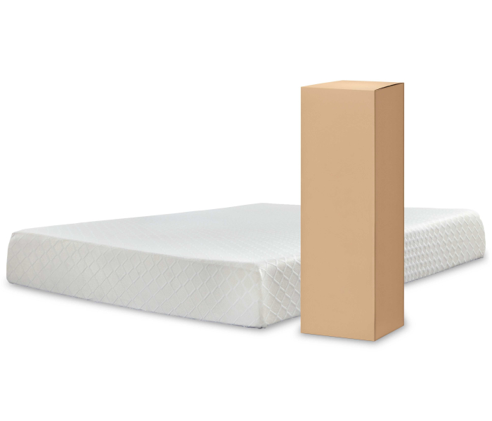 10 Inch Chime Memory Foam - White - California King Mattress - Inner Spring