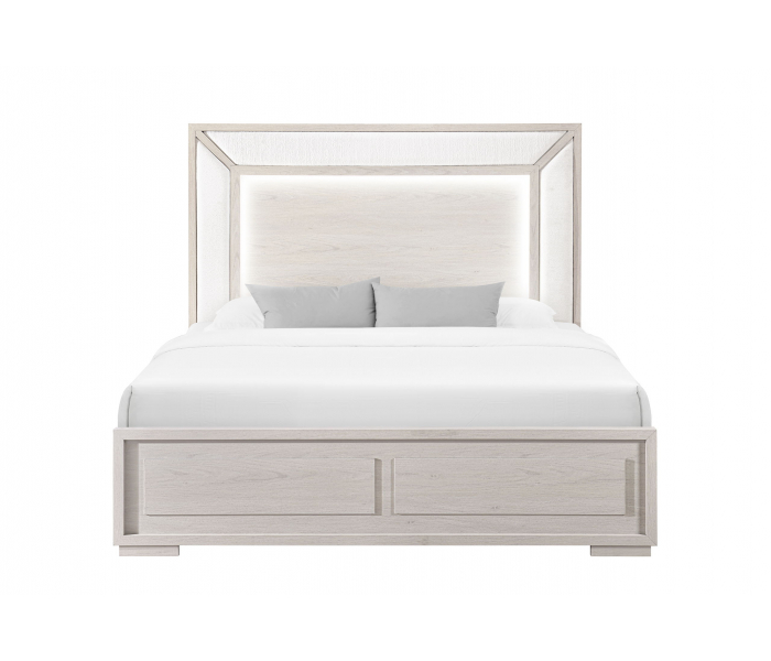 Clara - Full Bed Footboard And Slats - Beige
