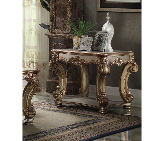 Vendome - End Table - Gold Patina, 31"