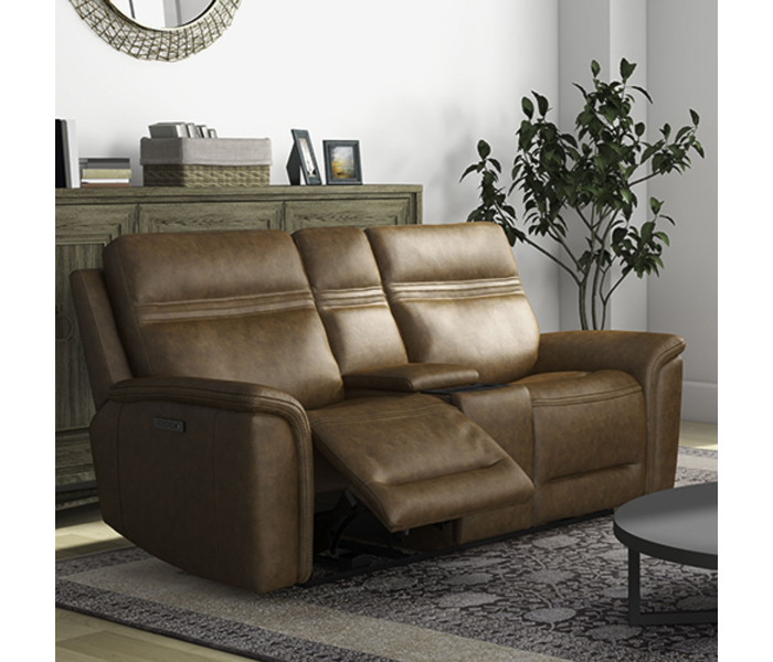 Cooper - Loveseat With Console P3 & ZG - Camel