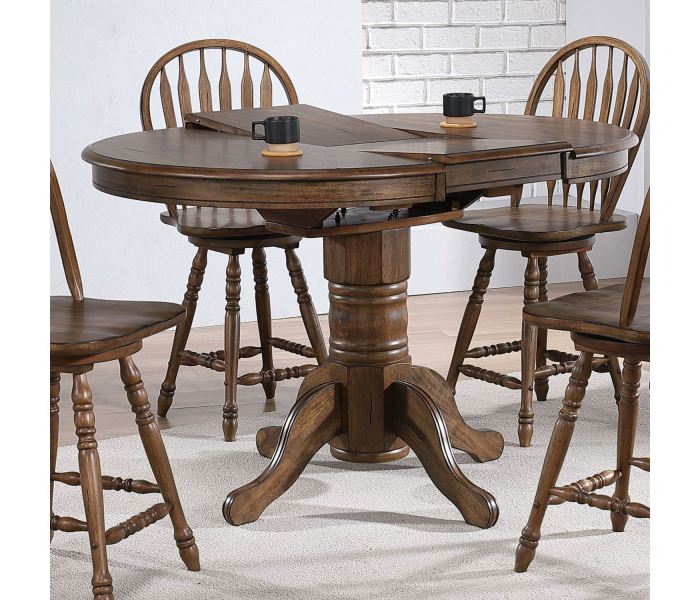 Carolina Crossing - Gathering Table - Antique Honey, 42"