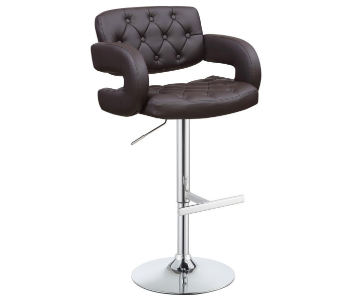 Brandi - Adjustable Bar Stool - Chrome And