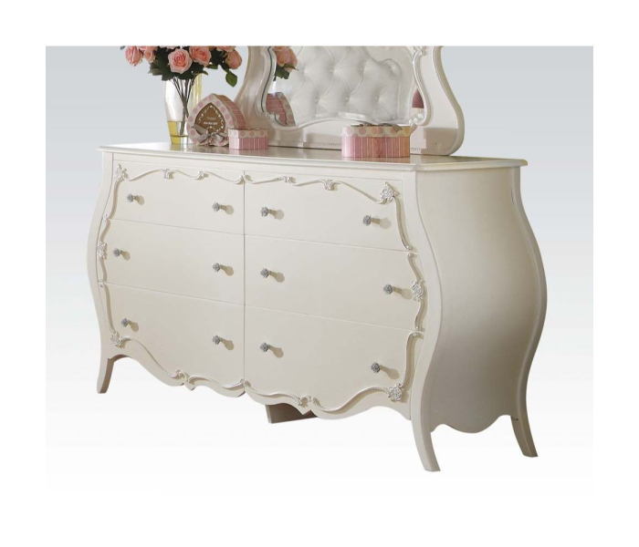 Edalene - Dresser - Pearl, 59" Wide