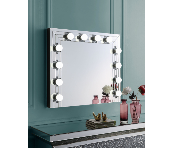 Noralie - Wall Decor - Mirrored & Faux Diamonds
