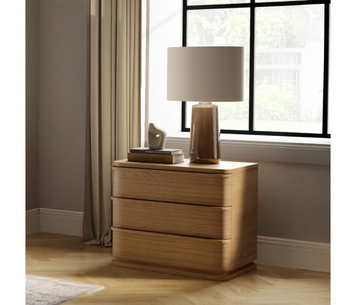Zoey - Nightstand - Oak - Light Brown