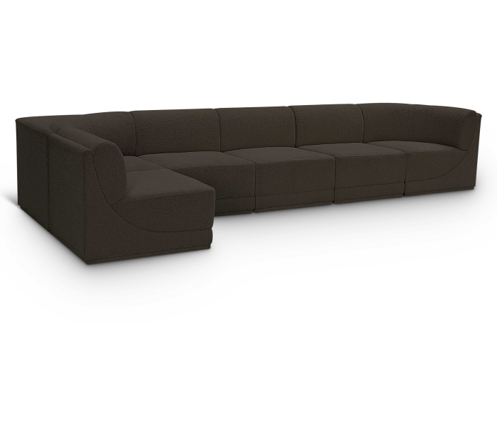 Ollie - 6 Piece Modular Sectional, 158"