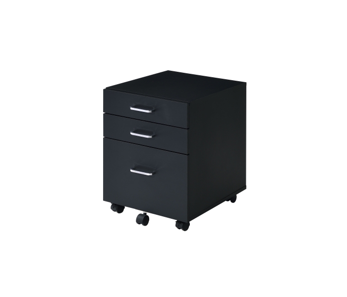 Tennos - Cabinet - Black & Chrome - Black