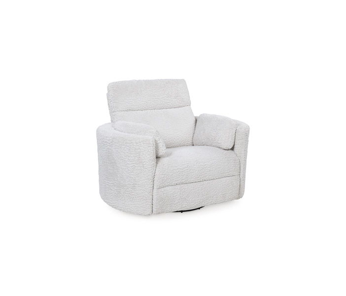 Gosaldo - Swivel Glider Power Recliner - Silver