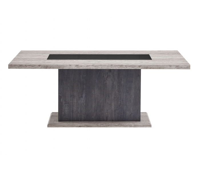 D8030DT - Dining Table Top - Black / Brown - Black, 78.75"