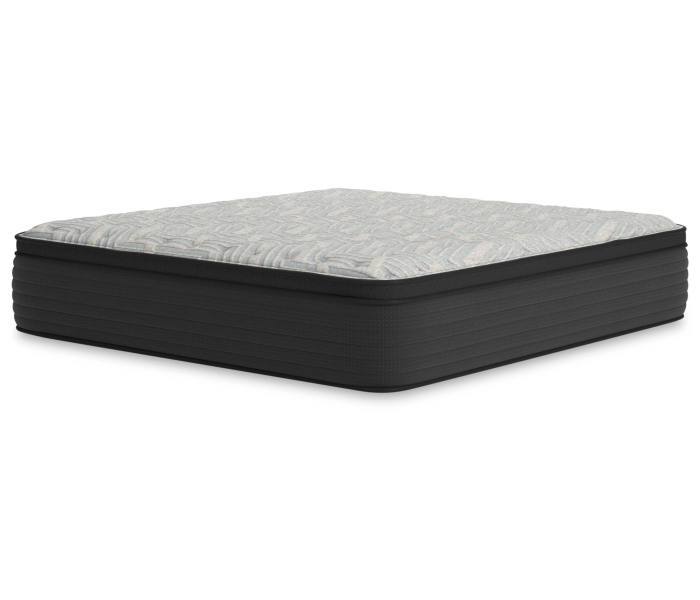 Palisades Et - Gray / Blue - King Mattress