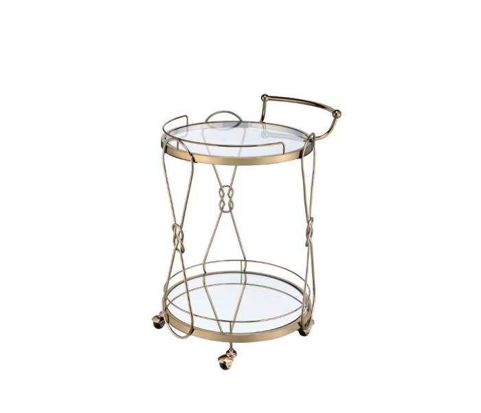 Zekera - Serving Cart - Champagne