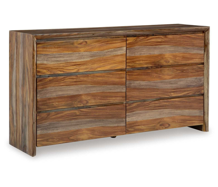 Dressonni - Brown - Dresser, 65" Wide