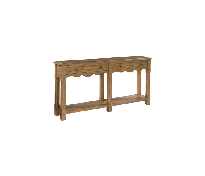 Whitmund Console Sofa Table Light Brown, 68"