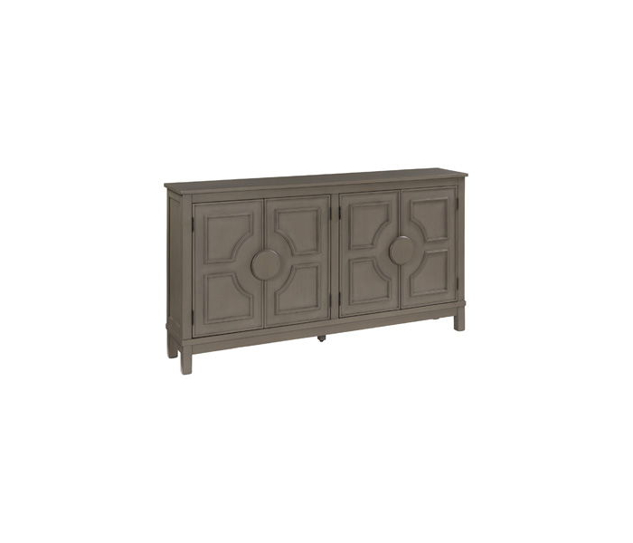 Darlock Accent Cabinet Warm Gray