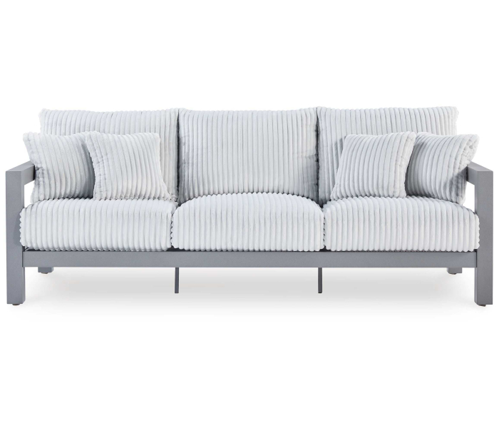 Hurley Park - Gray - Sofa With Cushion, 89.88"