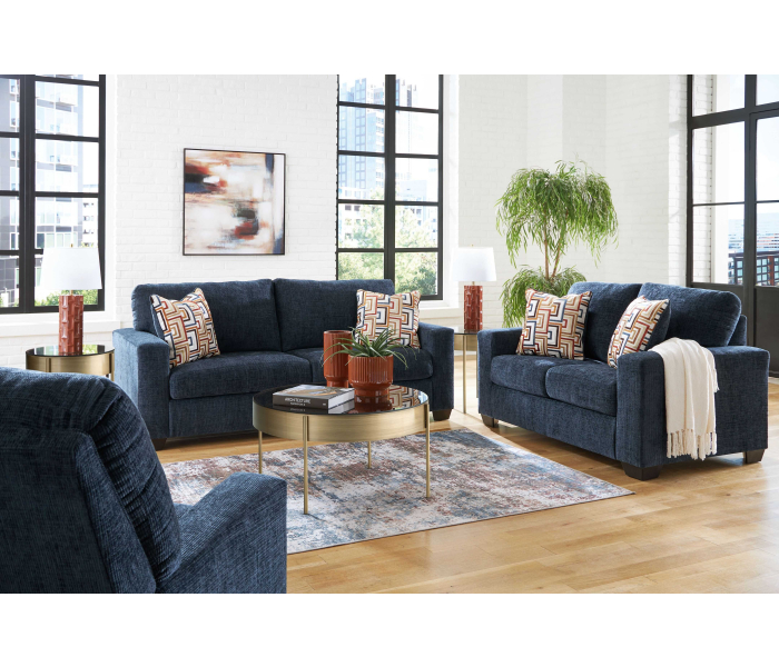 Aviemore - Ink - 3 Pc. - Sofa, Loveseat, Rocker Recliner