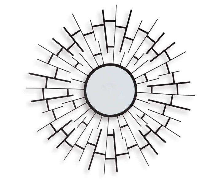 Garrenworth - Black - Accent Mirror