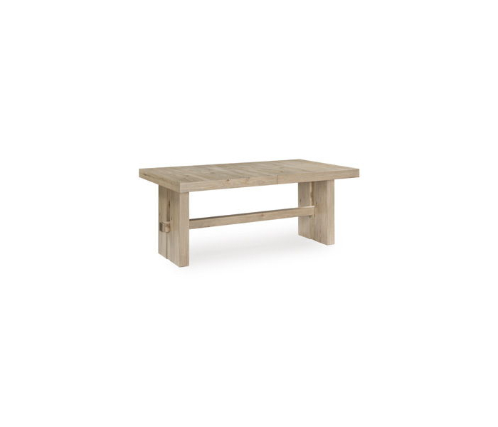 Lasinger Rectangular Dining Room Extension Table Light Brown, 40"