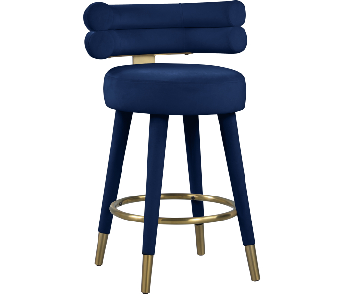 Fitzroy - Counter Stool (Set of 2) - Navy
