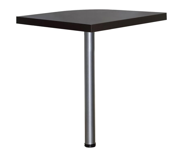 Skylar - Square Corner Table - Cappuccino - Dark Brown