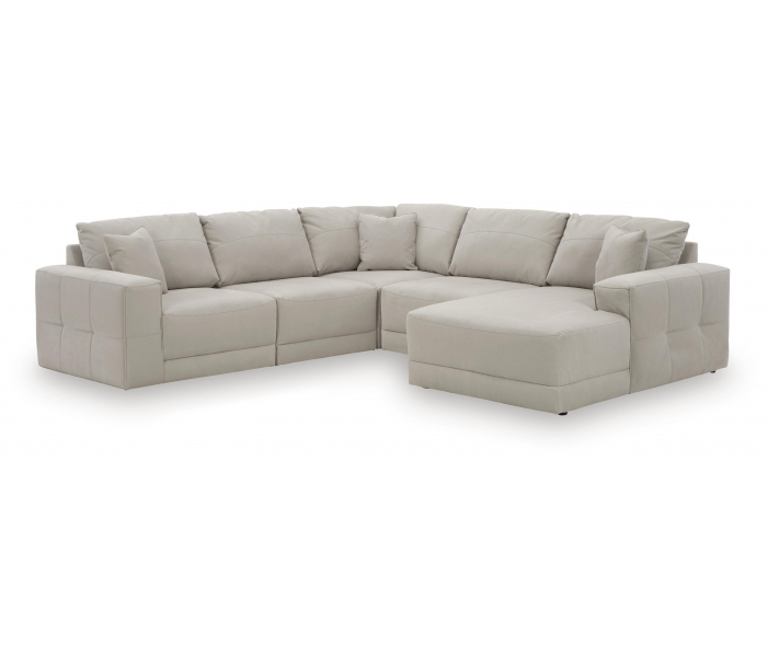 Next-Gen Gaucho 5-Piece Sectional With RAF Corner Chaise Gray, 113"