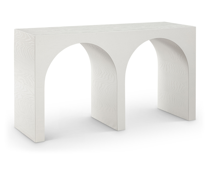 June - Console Table - Cream Oak - Wood, 54"