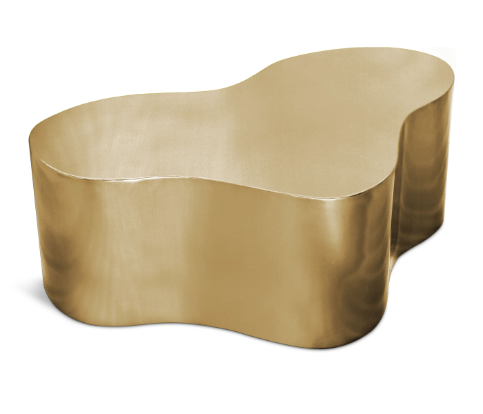 Tevere - Iron Coffee Table, 39"