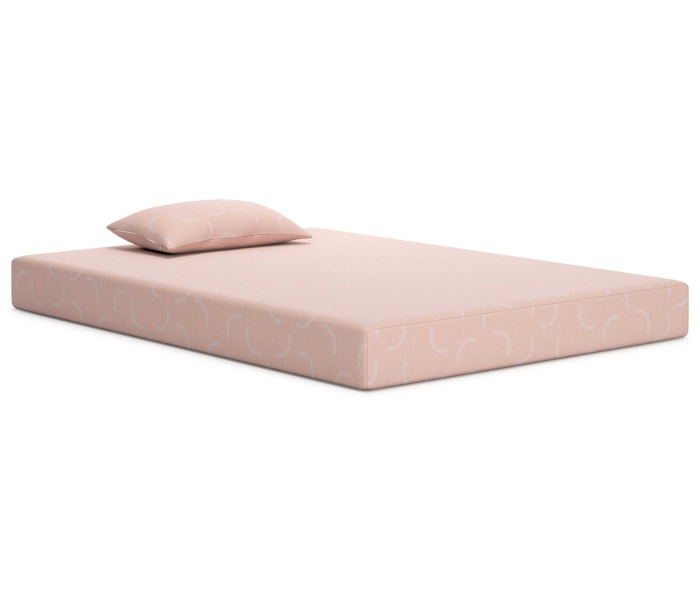 Ikidz Coral - Coral - Full Mattress and Pillow Set of 2